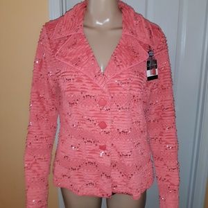 Stunning Clara Sun Woo ruffle & sequin top